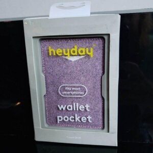 HeyDay Cell Phone Wallet Pocket Pink Clearance